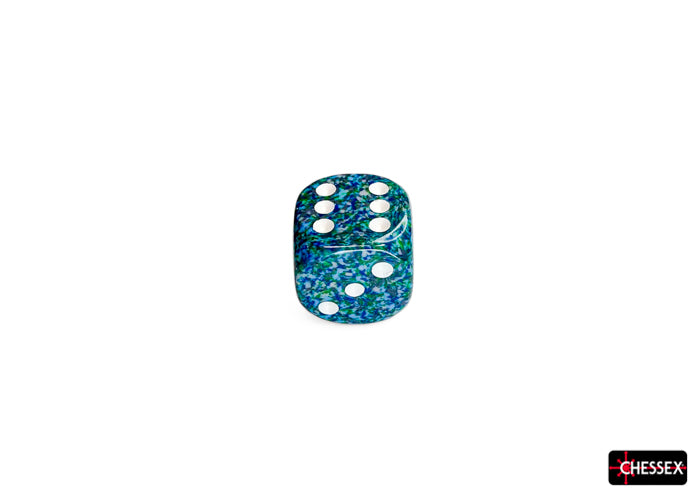 Chessex: Speckled Sea 16mm d6 Dice Block (12 dice)