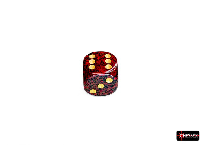 Chessex: Speckled Mercury 16mm d6 Dice Block (12 dice)