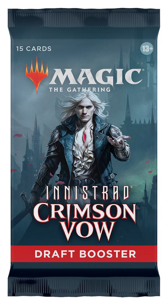Magic: The Gathering Innistrad Crimson Vow Draft Booster Pack Trading Card Pack