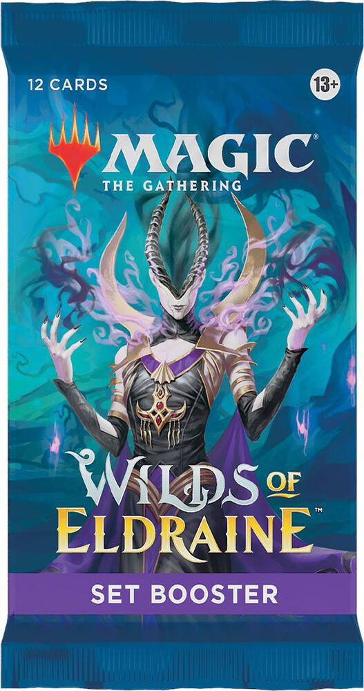 Magic: The Gathering Wilds of Eldraine - Set Booster Pack Trading Card Booster Pack