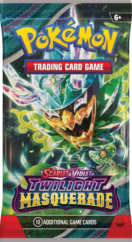 Pokemon Twilight Masquerade Booster Pack Trading Card Booster Pack