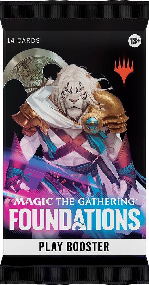 Magic: The Gathering Foundations - Play Booster Pack Trading Card Booster Pack