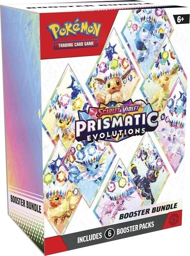 Pokemon Prismatic Evolutions Booster Bundle Trading Card Booster Bundle