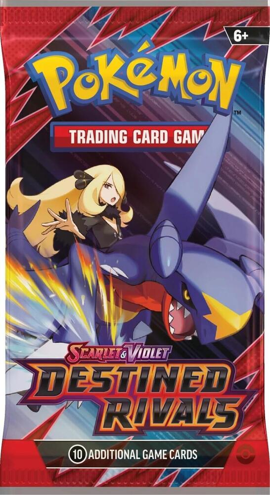 Pokemon Destined Rivals Booster Pack Trading Card Booster Pack