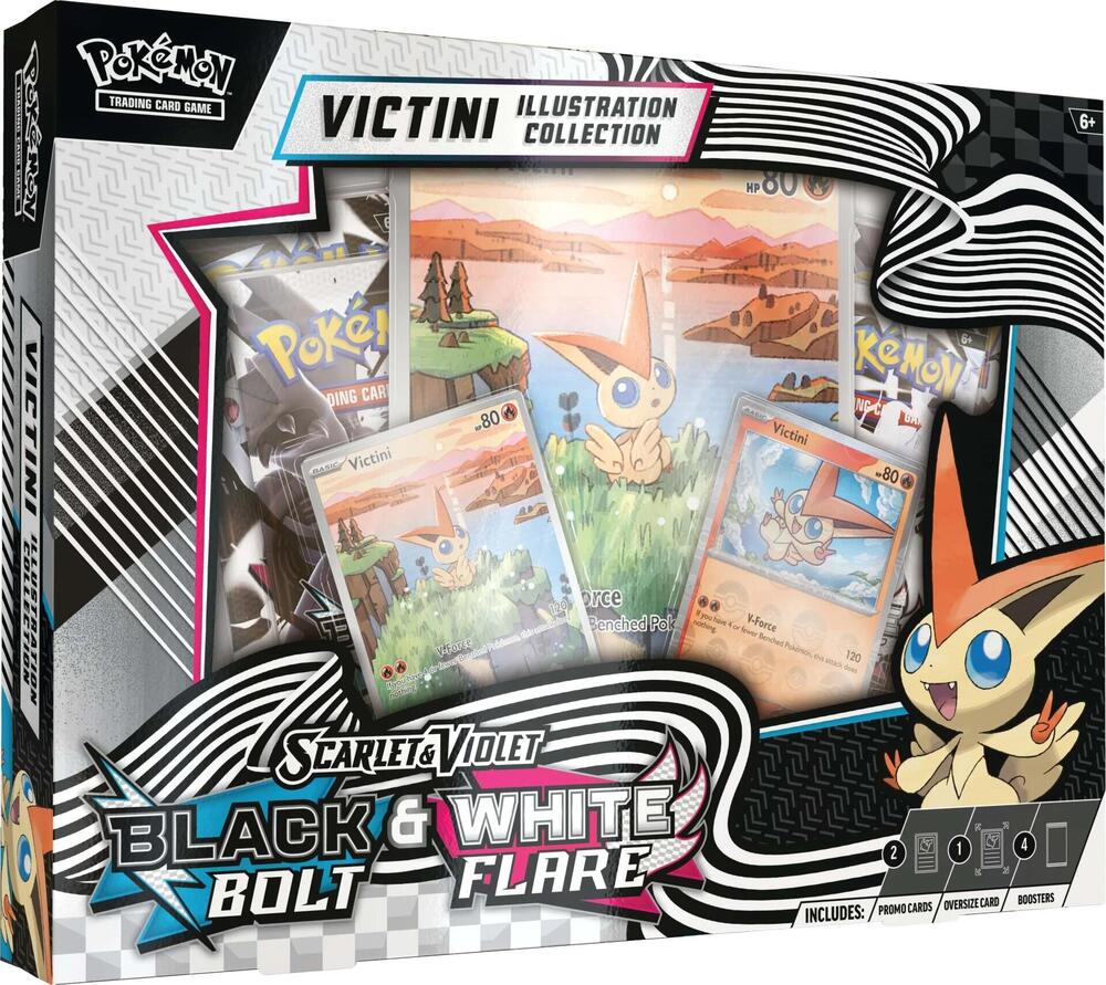 Pokemon Unova Victini Illustration Collection Trading Card Box