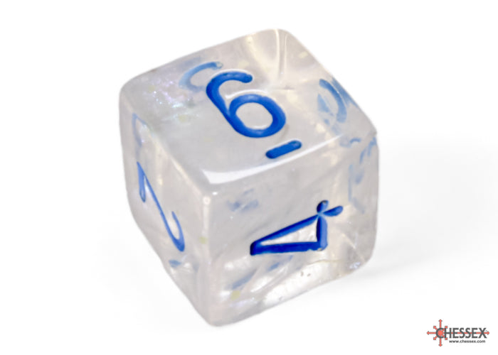 Chessex: Borealis Icicle/light blue Luminary Polyhedral 7-Dice Set