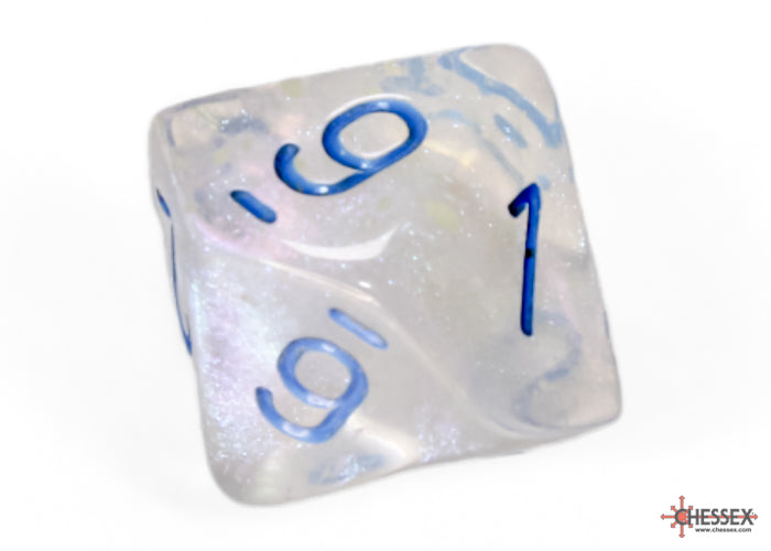 Chessex: Borealis Icicle/light blue Luminary Polyhedral 7-Dice Set