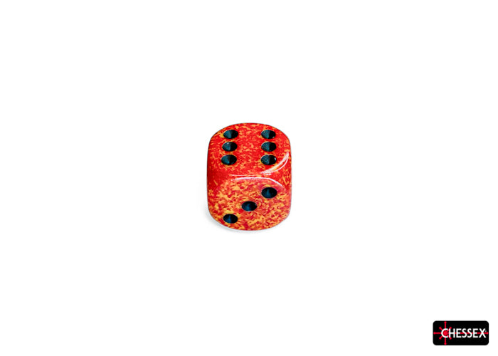 Chessex: Speckled Fire 16mm d6 Dice Block (12 dice)