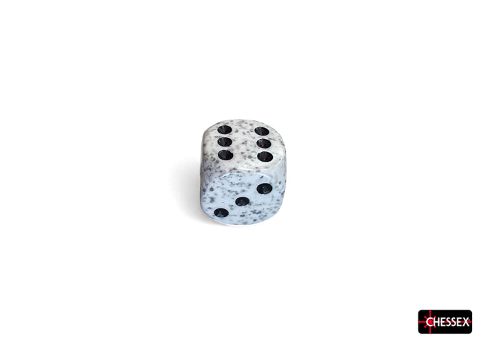 Chessex: Speckled Arctic Camo 16mm d6 Dice Block (12 dice)