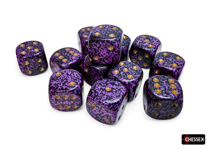 Chessex: Speckled Hurricane 16mm d6 Dice Block (12 dice)