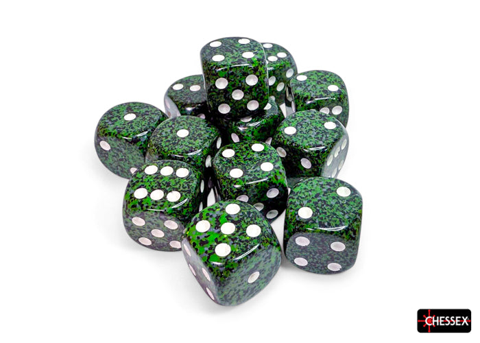 Chessex: Speckled Recon 16mm d6 Dice Block (12 dice)