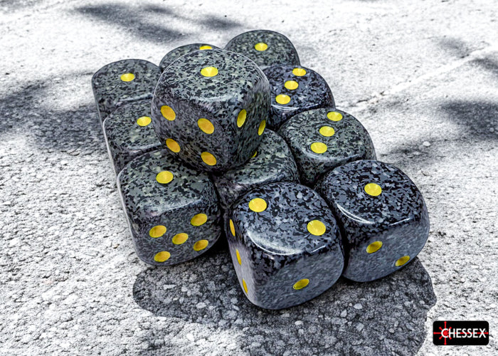 Chessex: Speckled Urban Camo 16mm d6 Dice Block (12 dice)