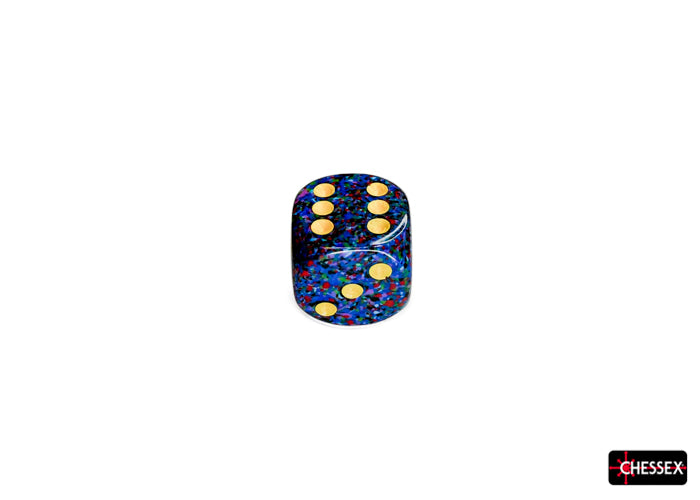 Chessex: Speckled Twilight 16mm d6 Dice Block (12 dice)