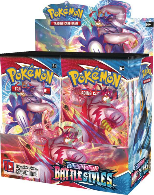 Pokemon Battle Styles Booster Box Trading Card Box
