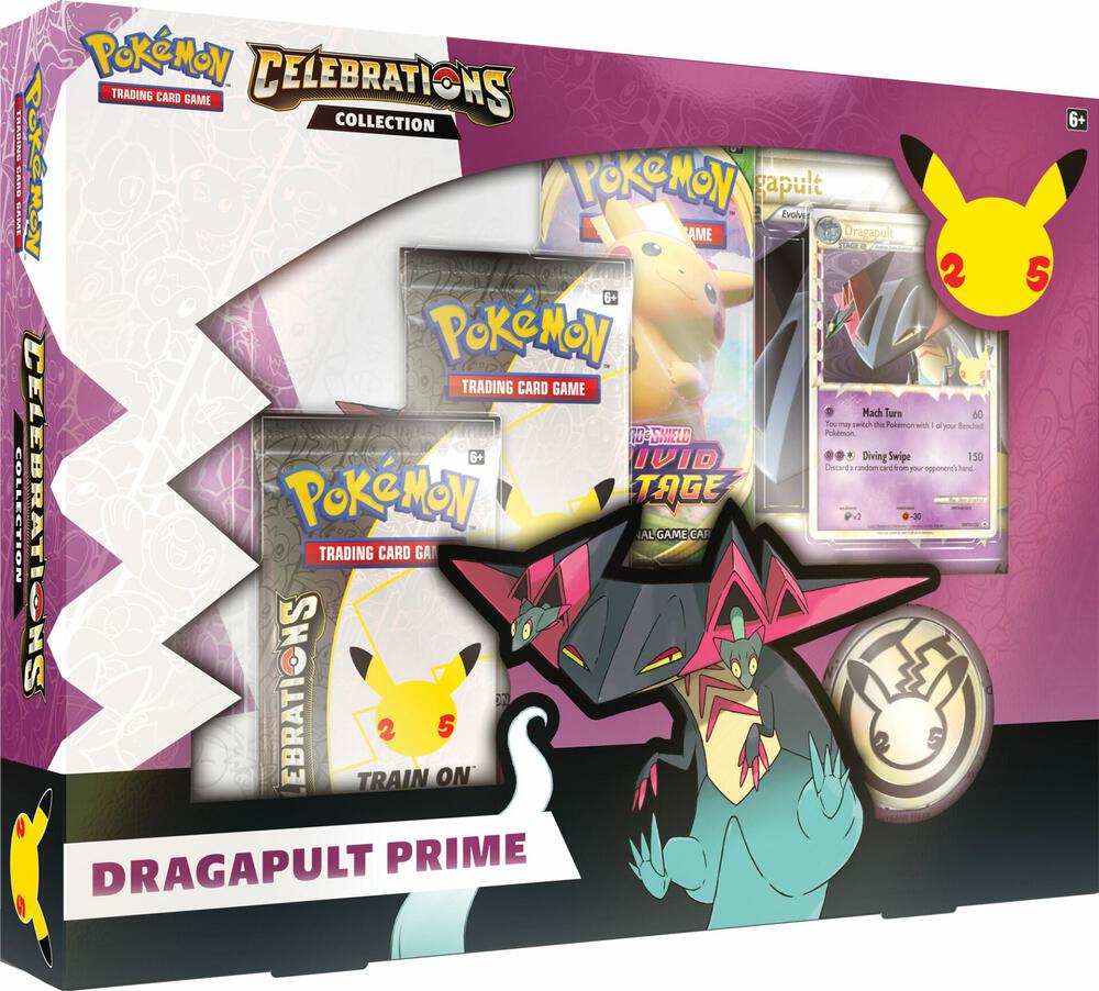 Pokemon Celebrations Collection [Dragapult Prime] Trading Card Box