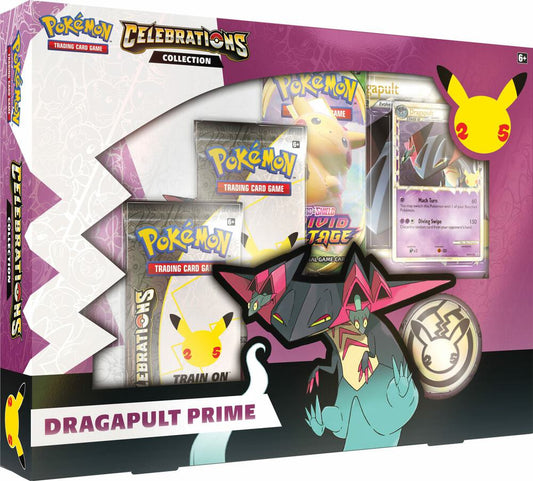 Pokemon Celebrations Collection [Dragapult Prime] Trading Card Box