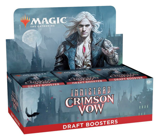 Magic: The Gathering Innistrad: Crimson Vow - Draft Booster Box Trading Card Box