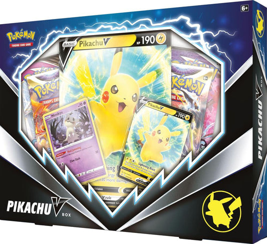 Pokemon Pikachu V Box Trading Card Box