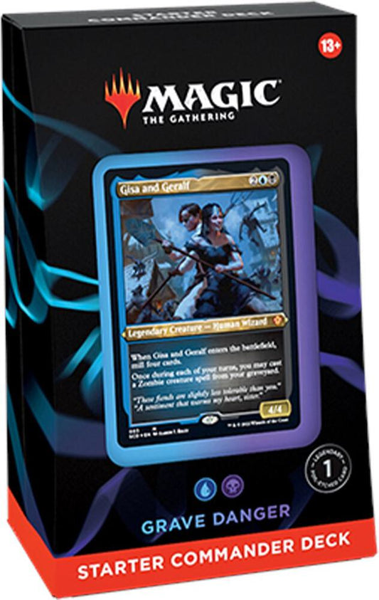 Magic: The Gathering Starter Commander Deck - Grave Danger Trading Card Box