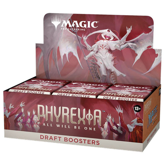 Magic: The Gathering Phyrexia: All Will Be One - Draft Booster Box Trading Card Box