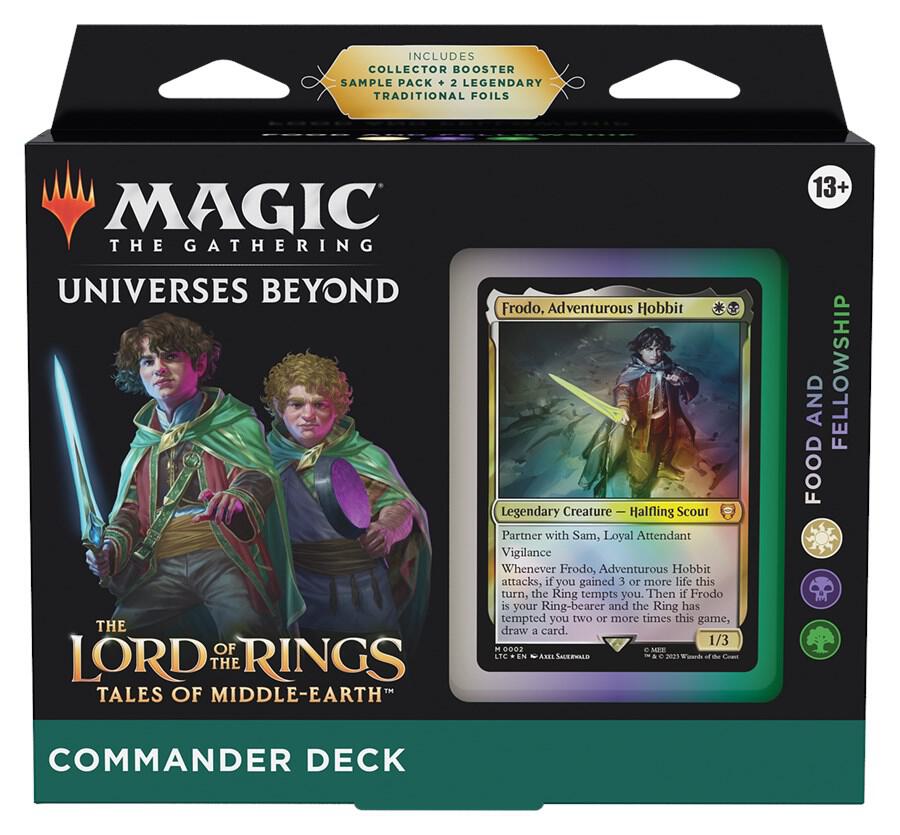 Magic: The Gathering: The Lord of the Rings: Tales of Middle-earth Commander Deck - Food and Fellowship
