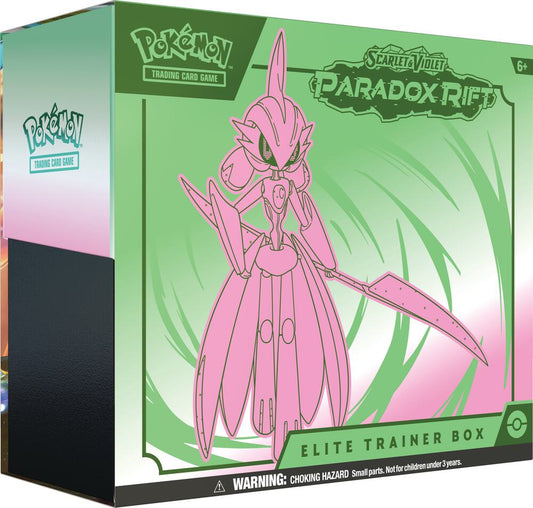 Pokemon Paradox Rift Elite Trainer Box [Iron Valiant] Trading Card ETB