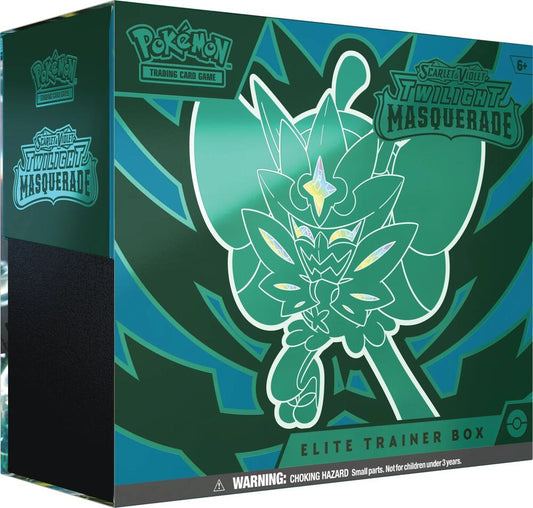 Pokemon Twilight Masquerade Elite Trainer Box Trading Card ETB