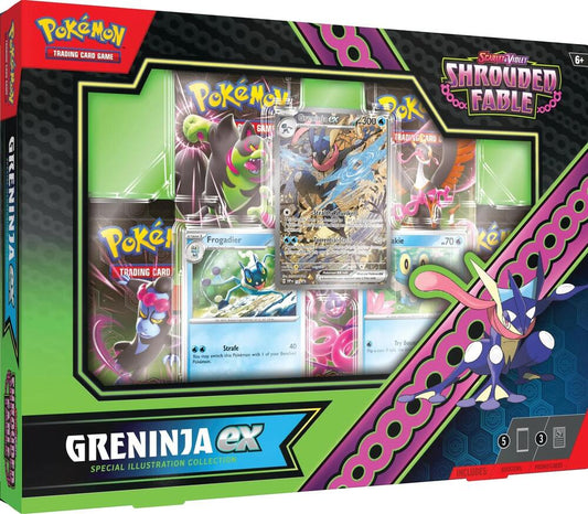 Pokemon Greninja ex Special Illustration Collection Trading Card Box