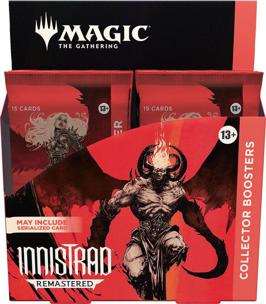 Magic: The Gathering Innistrad Remastered - Collector Booster Display Trading Card Box