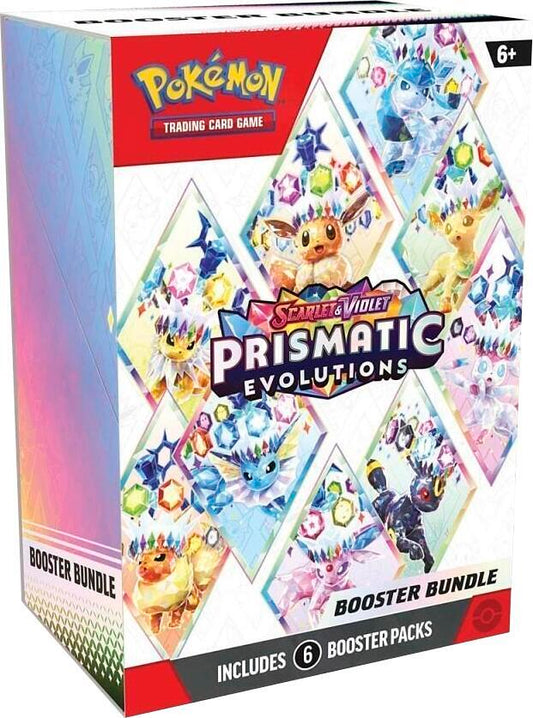 Pokemon Prismatic Evolutions Booster Bundle Trading Card Booster Bundle