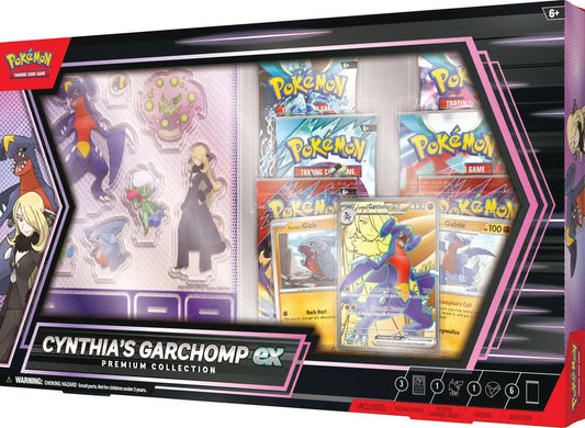 Cynthia's Garchomp ex Premium Collection (Rip Only)