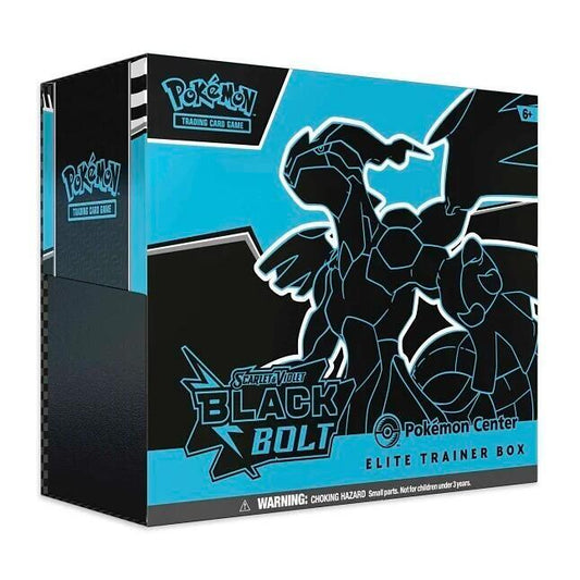 Pokemon Black Bolt Pokemon Center Elite Trainer Box (Exclusive) Trading Card ETB