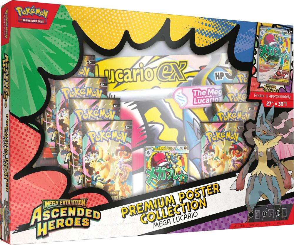 Premium Poster Collection: Mega Lucario (Rip Only)